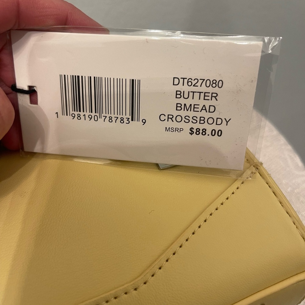 Steve Madden Yellow Satchel with Horse Charm - Picture 5 of 8